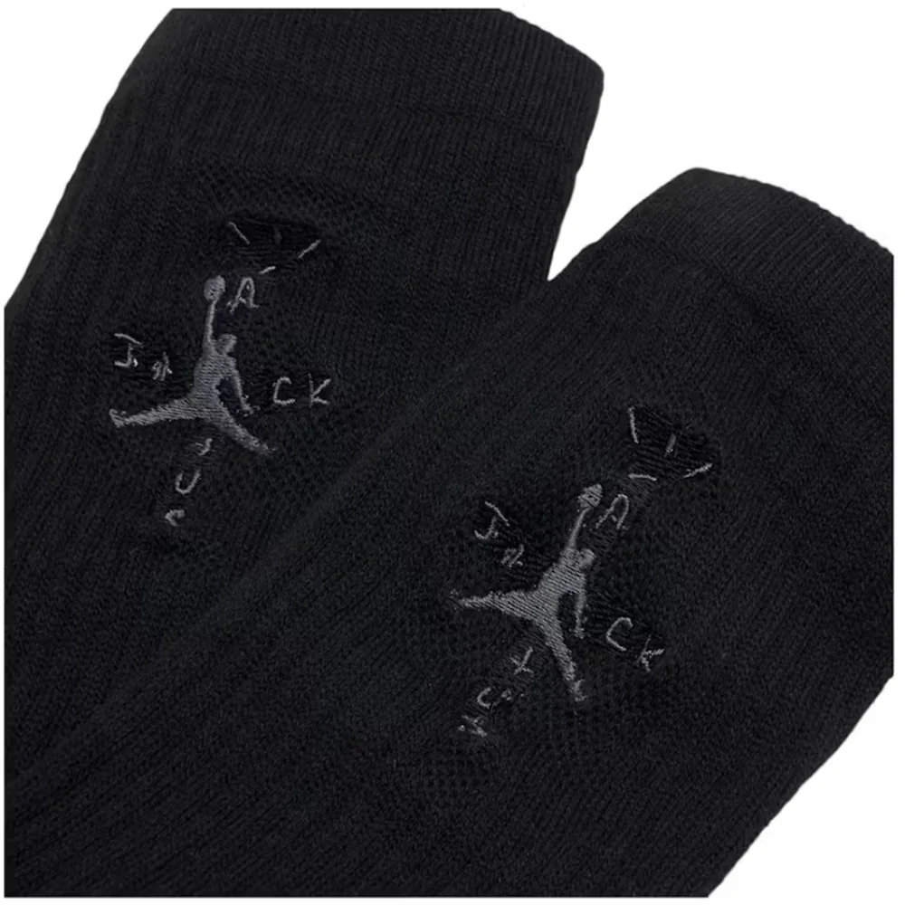 Travis Scott Cactus Jack Black Socks Men's 6-8